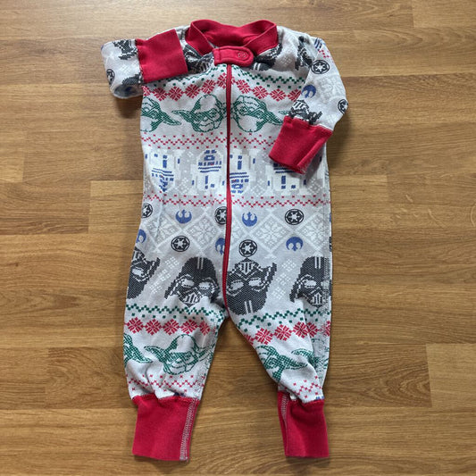 Hanna Andersson Star Wars Holiday Pjs - 0/6m