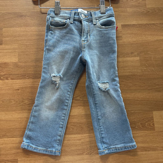 Old Navy Slouchy Straight Distressed Jeans - 2T