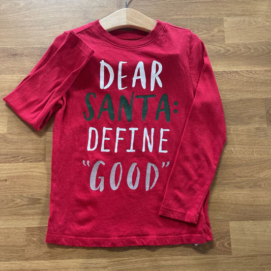 Old Navy Santa LS Tee - 5T