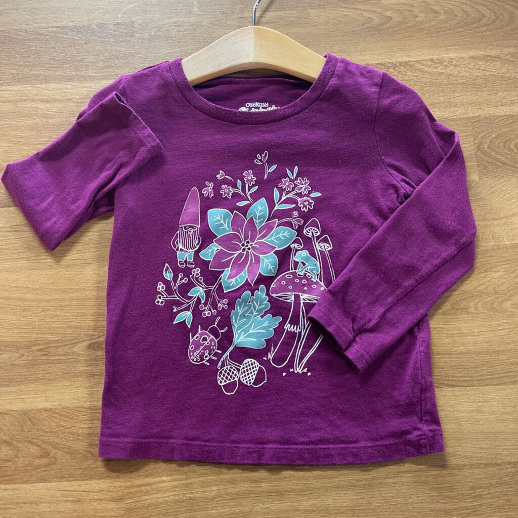 Osh Kosh Gnome LS Tee - 2T