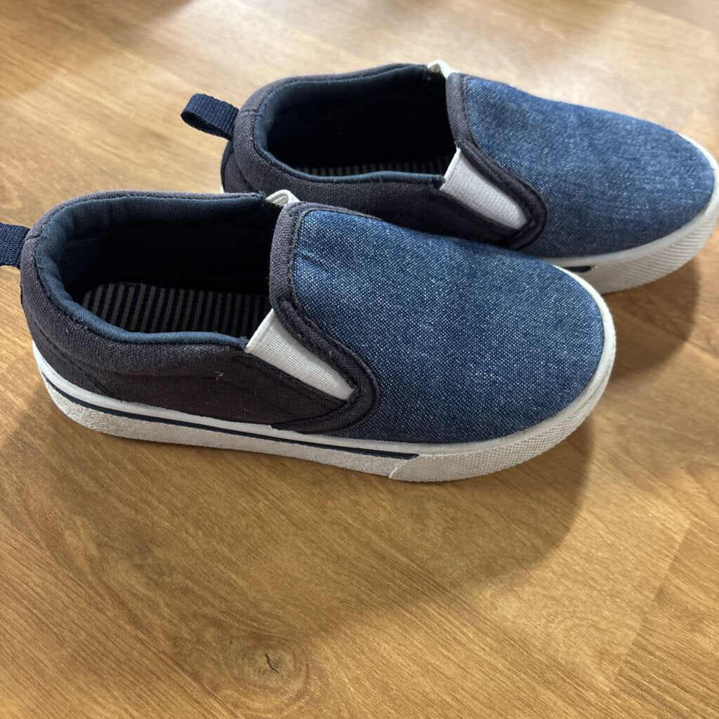 Osh Kosh Blue Slip On Sneakers - 9