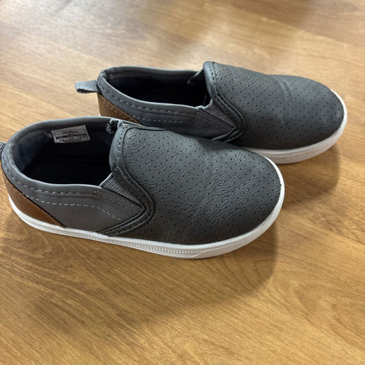 Osh Kosh Grey Slip On Sneakers - 8