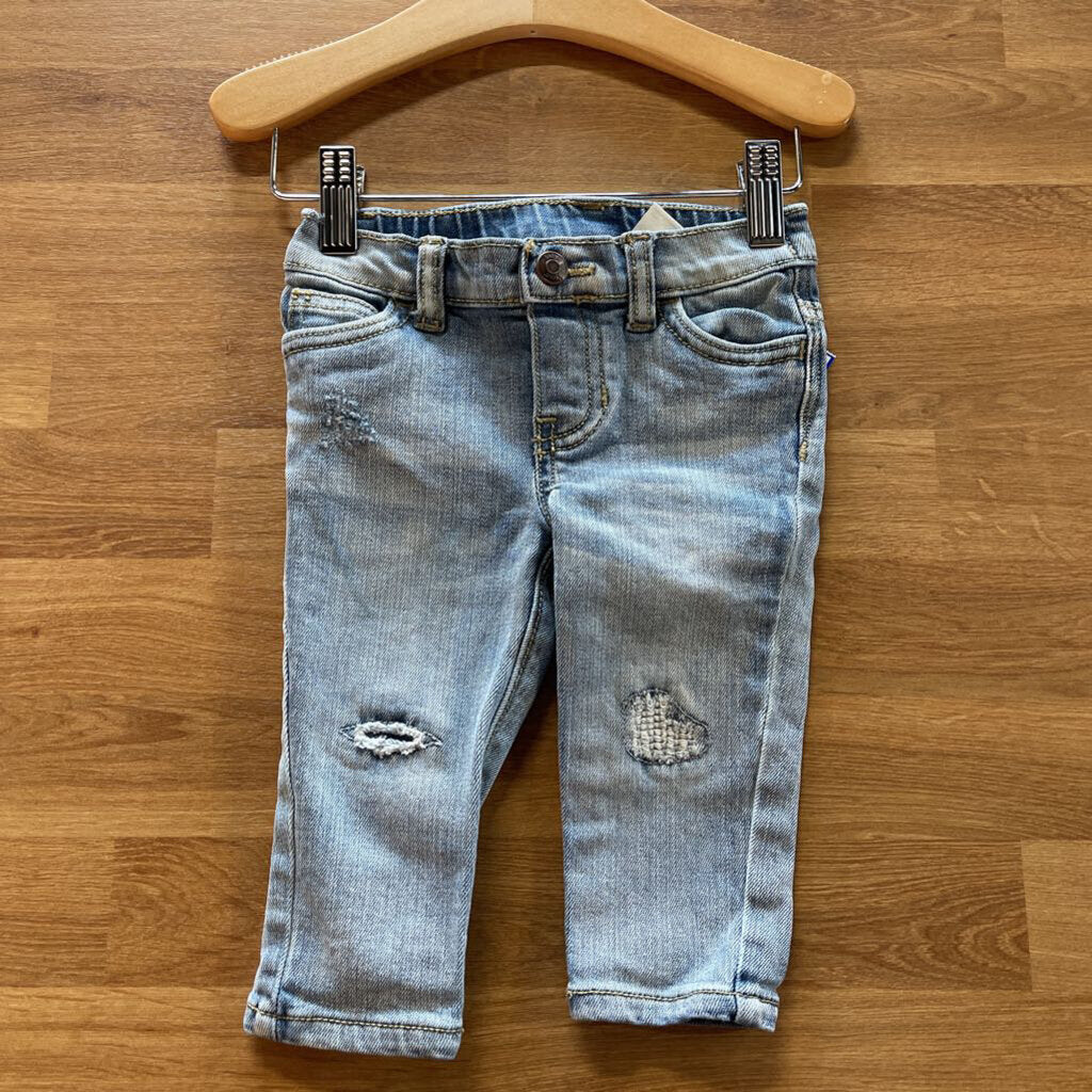 Osh Kosh Distressed Skinny Jeans - 3/6m