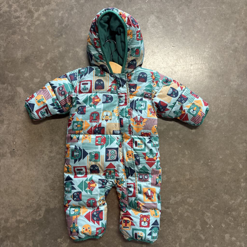 Columbia Animal Snowsuit - 3/6m