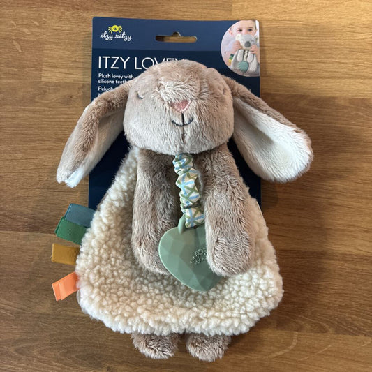 Itzy Ritzy Lovey - Taupe Bunny