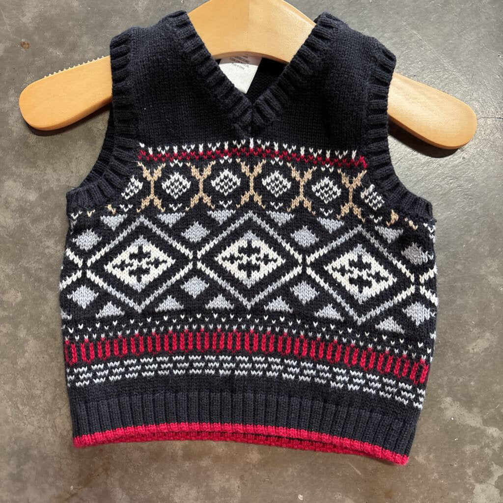 Gymboree Sweater Vest - 3/6m