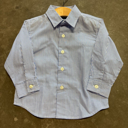 Nautica Stripe LS Button Up - 24m