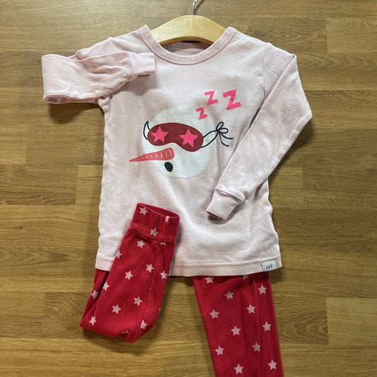 Baby Gap Snowman Pjs - 3