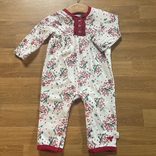 Burt's Bees Holly Coverall - 3/6m