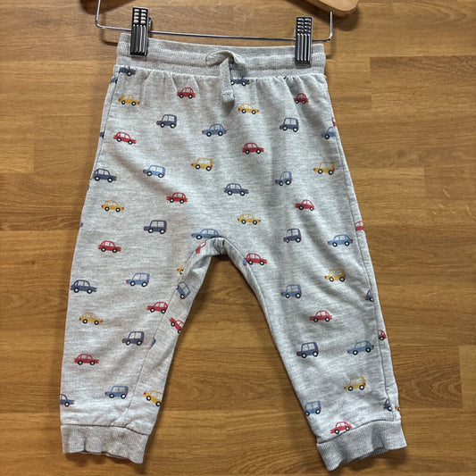 H&M Car Soft Pants - 9/12m