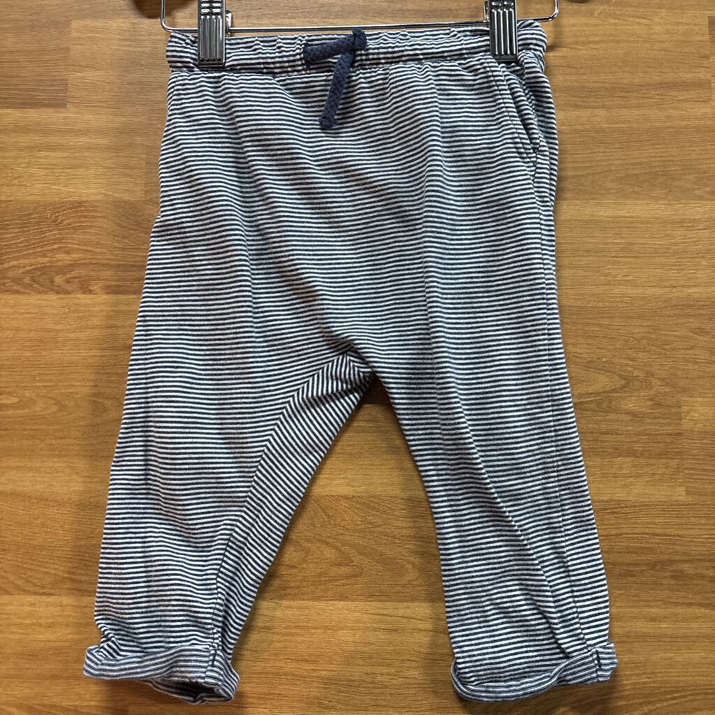 H&M Stripe Soft Pants - 9/12m