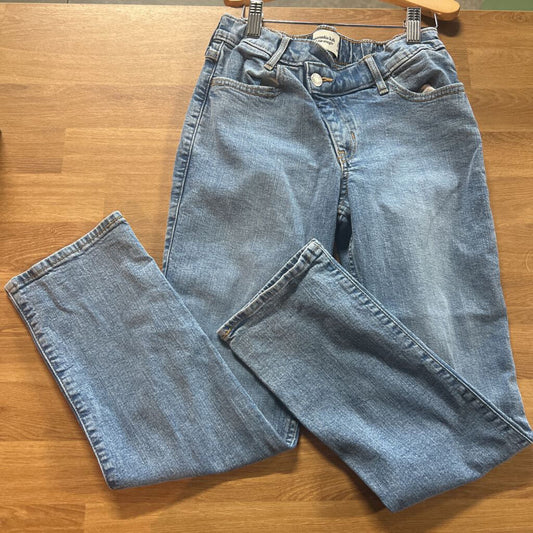 Abercrombie Kids High Rise Straight Jeans - 11/12