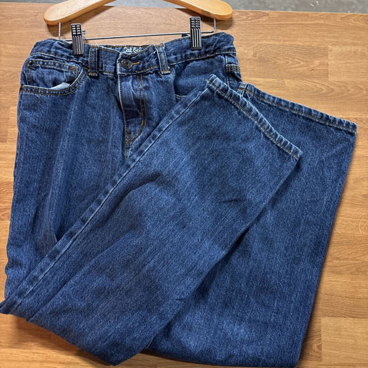 Cat & Jack Relaxed Straight Jeans - 14