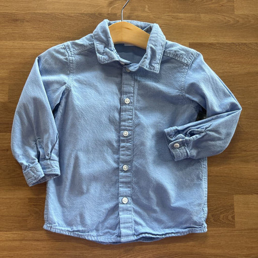 H&M LS Button Up - 2T