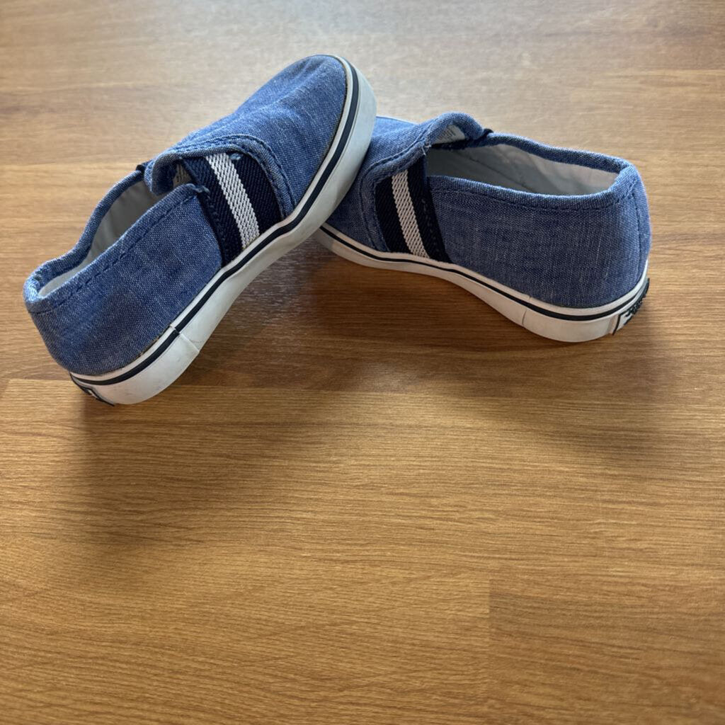 Janie & Jack Blue Slip Ons - 6