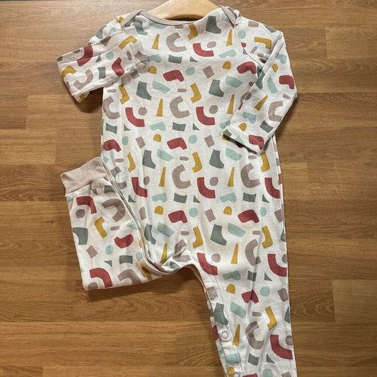 Dip Organic Cotton Shapes Coverall - 18/24m