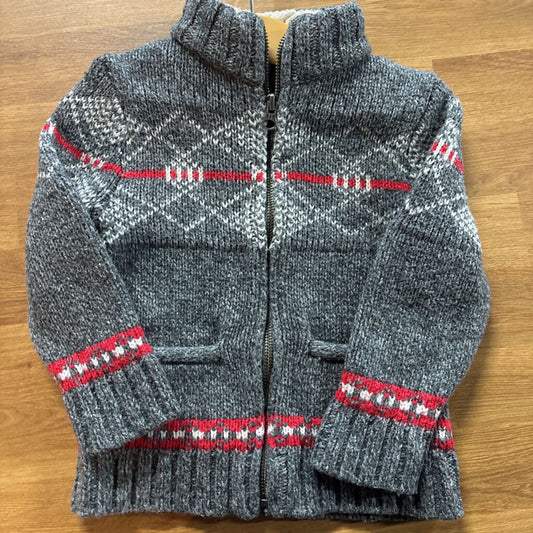 Baby Gap Zip Sweater - 2T