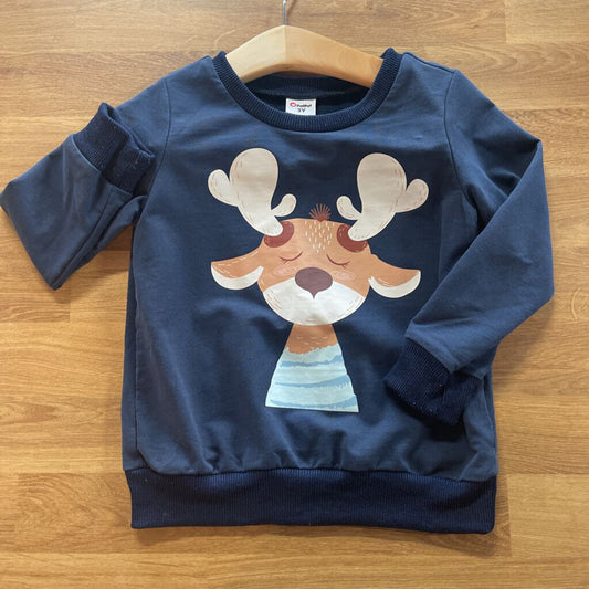 Patpat Reindeer Crewneck - 3