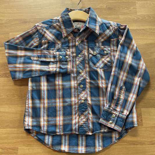 Wrangler Plaid LS Snap - 5/6