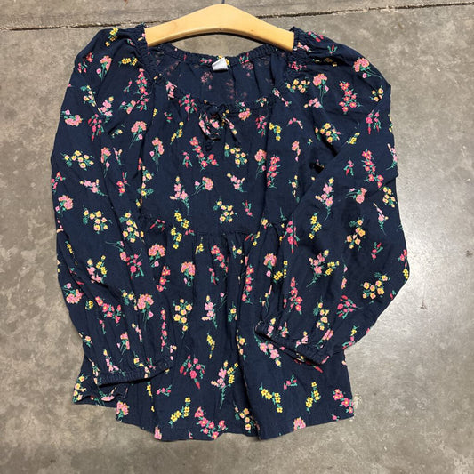 Old Navy Floral LS Top - 14/16