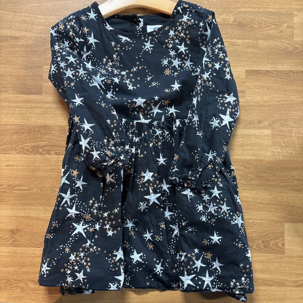 Old Navy Stars LS Dress 5T