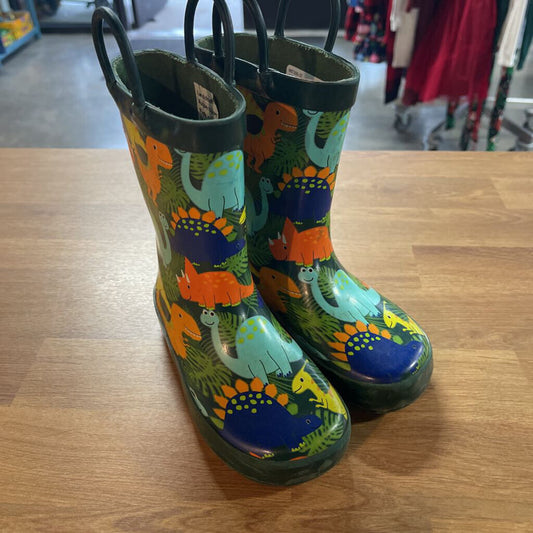 Landchief Dino Rain Boots (one missing insole) - 9