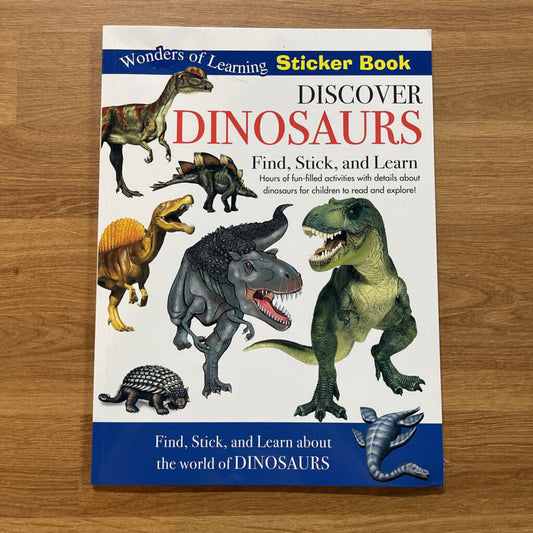 Discover Dinosaurs Sticker Book