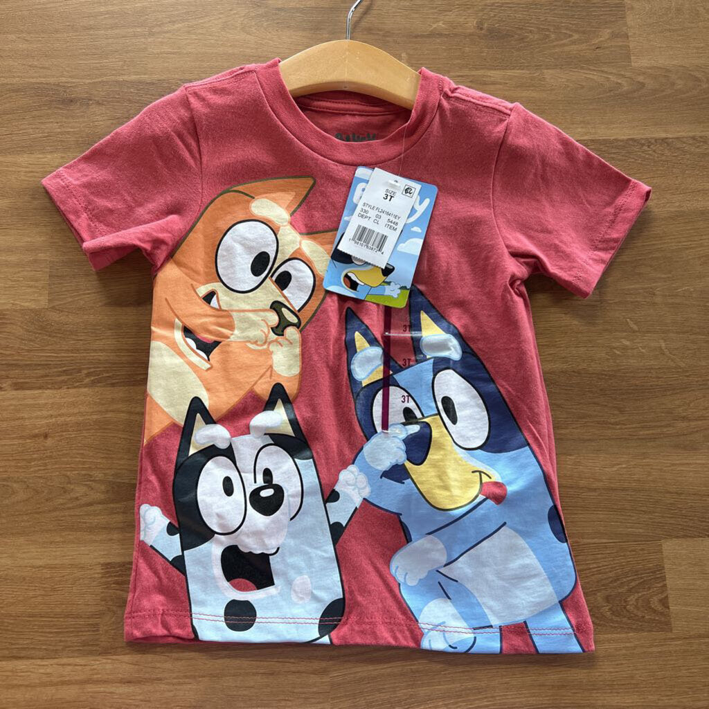 NWT Bluey SS Tee - 3T