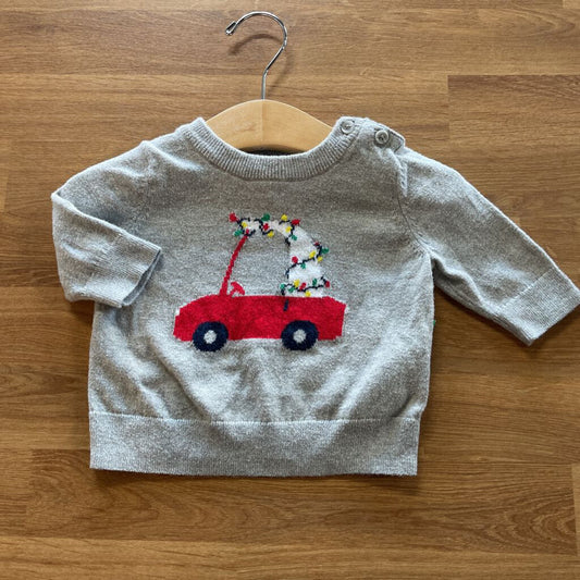 Baby Gap Holiday Car Sweater - 0/3m