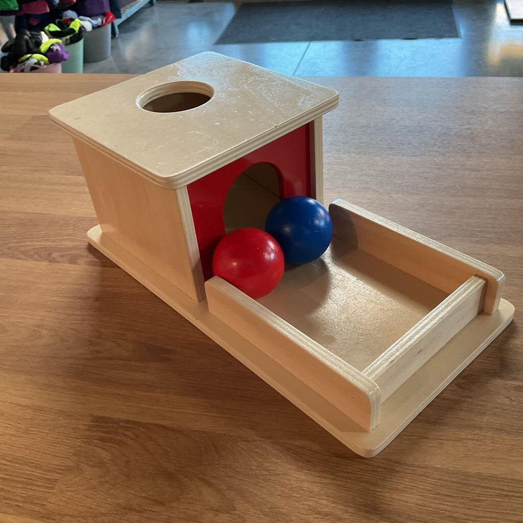 Montessori Wood Ball Drop