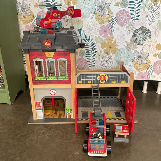 Hape Fire Station Playset