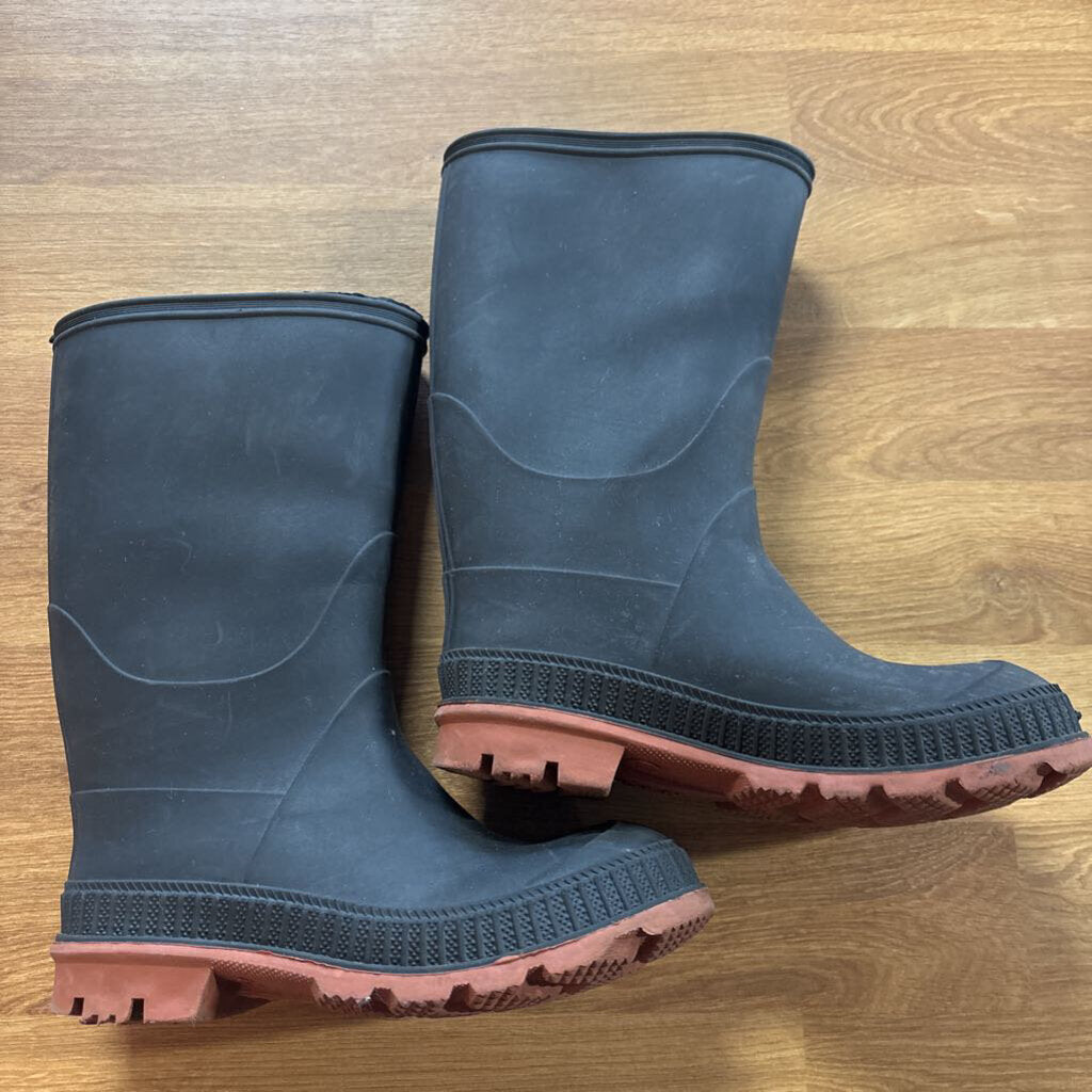 Black Rainboots 11-12