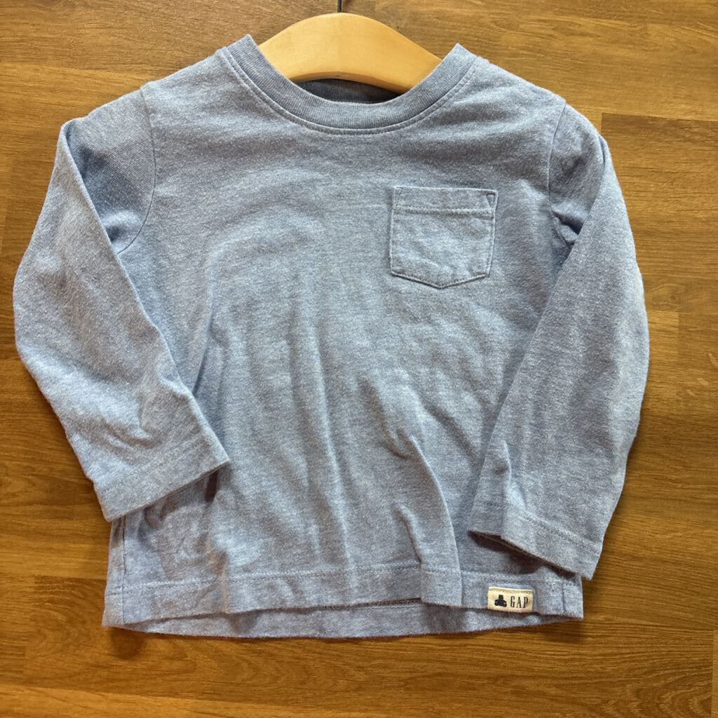 Baby Gap LS Pocket Tee - 18/24m