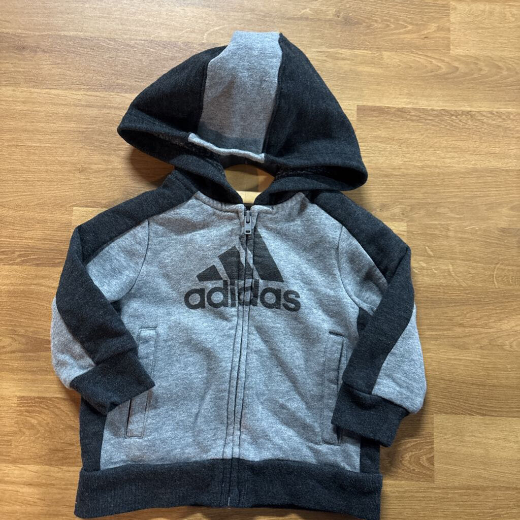 Adidas Zip Hoodie - 9m