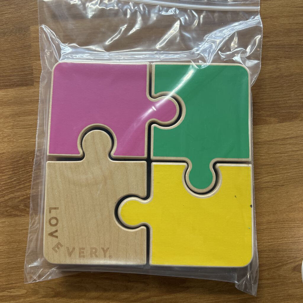 Lovevery Chunky Wooden Jigsaw Puzzle