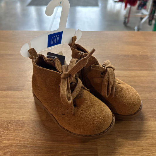 NWT Baby Gap Brown Boots - 5