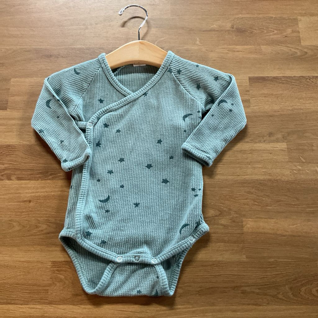 Kate Quinn Star LS Thermal Onesie - 6/12m