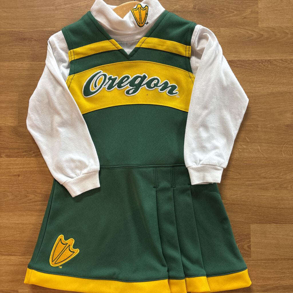 Genuine Kids Oregon Cheerleading Uniform - 3T