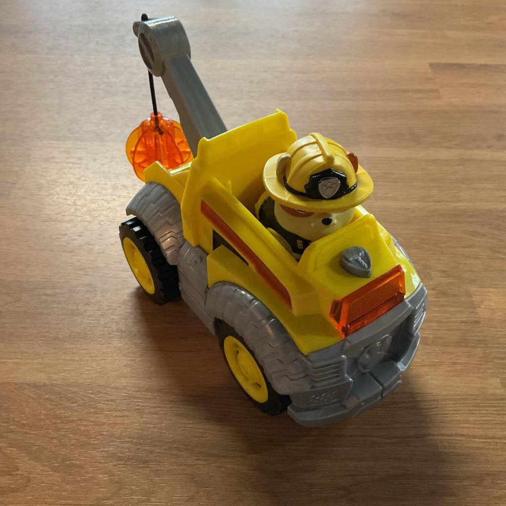 Paw Patrol Vehicle w/ Figure - Rubble