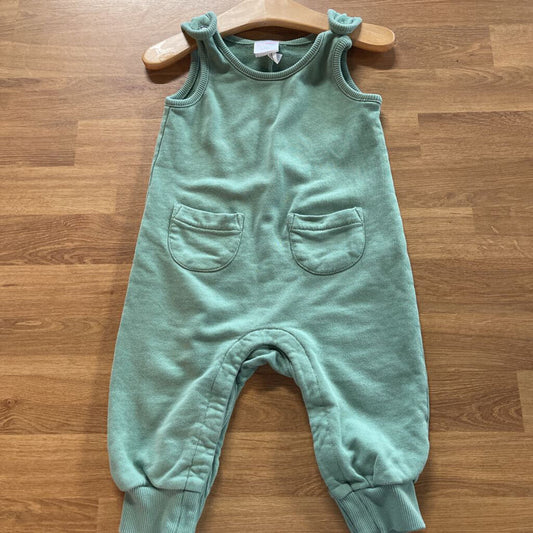 Hanna Andersson Soft Overalls - 12/18m