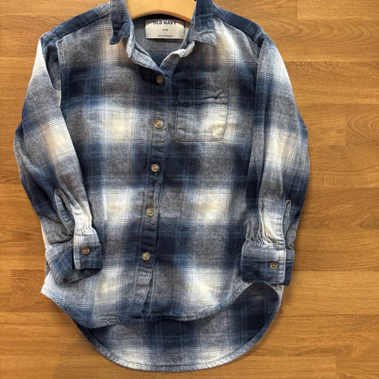 Old Navy Plaid LS Button Up - 5