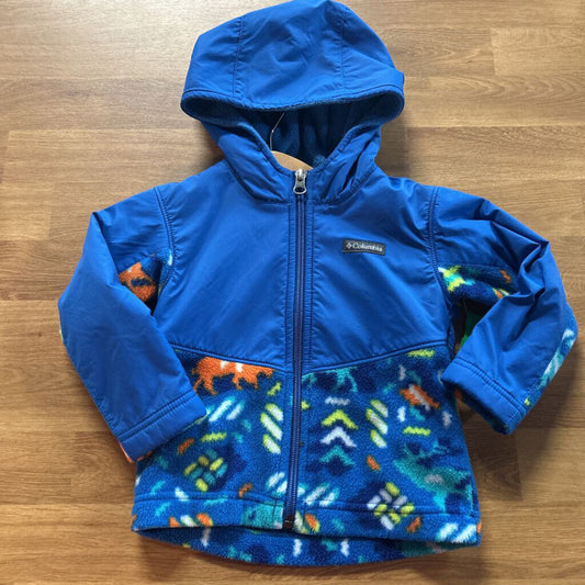 Columbia Fleece Hoodie Jacket - 18/24m