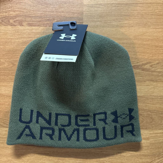 NEW Under Armour Green Beanie