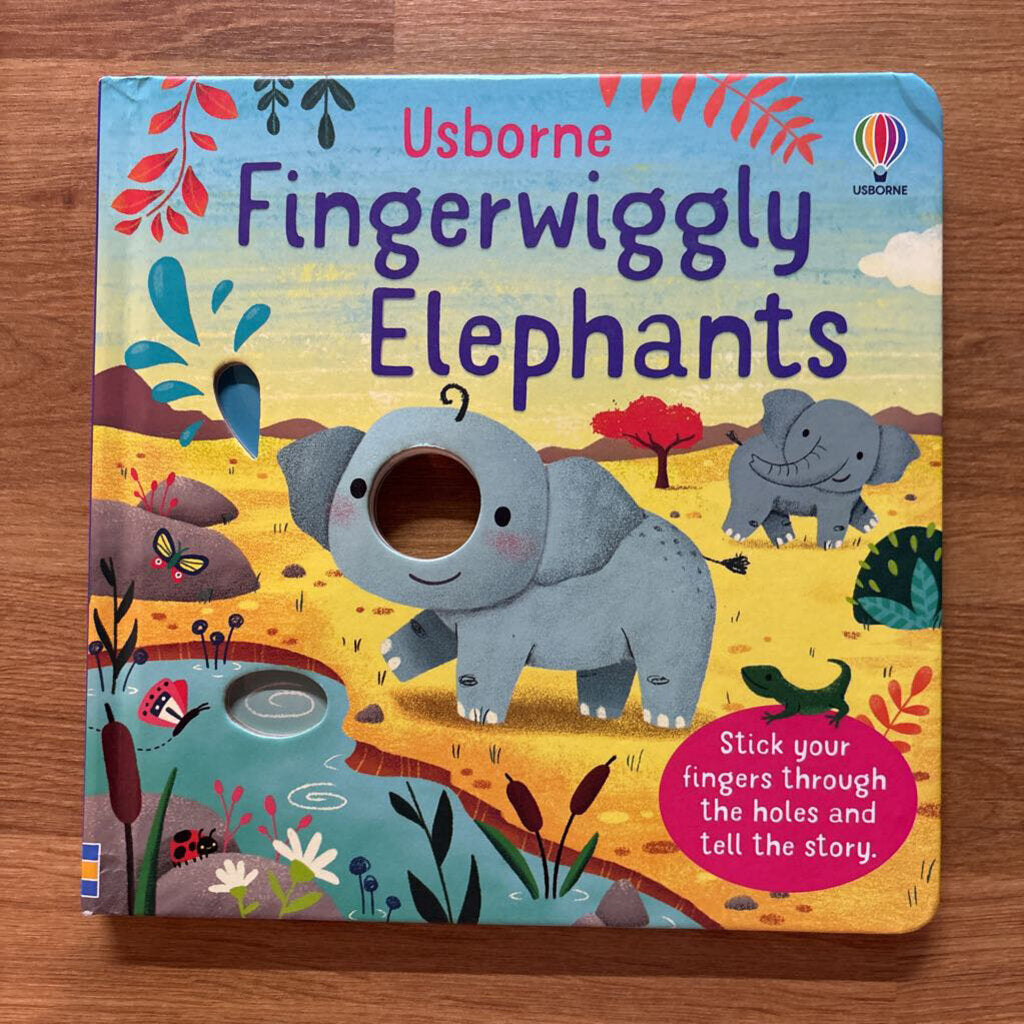 Usborne Fingerwiggly Elephants