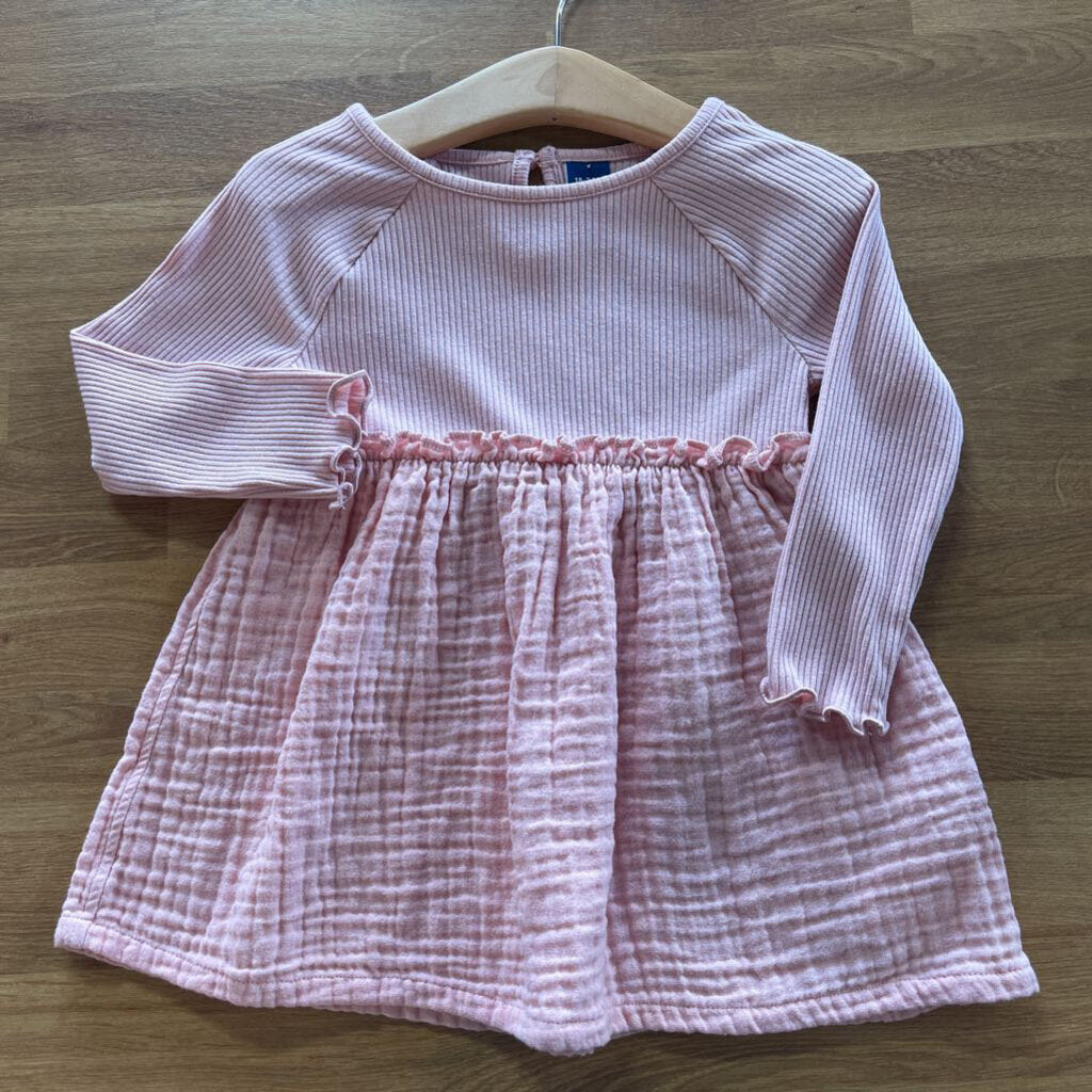 Old Navy LS Dress - 18/24m