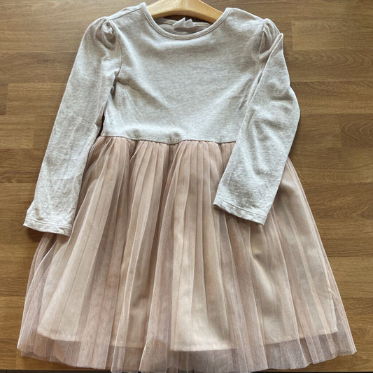 Gap Kids LS Shiny Tulle Dress 4-5