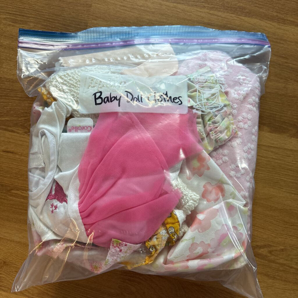 Bag of Doll Clothes