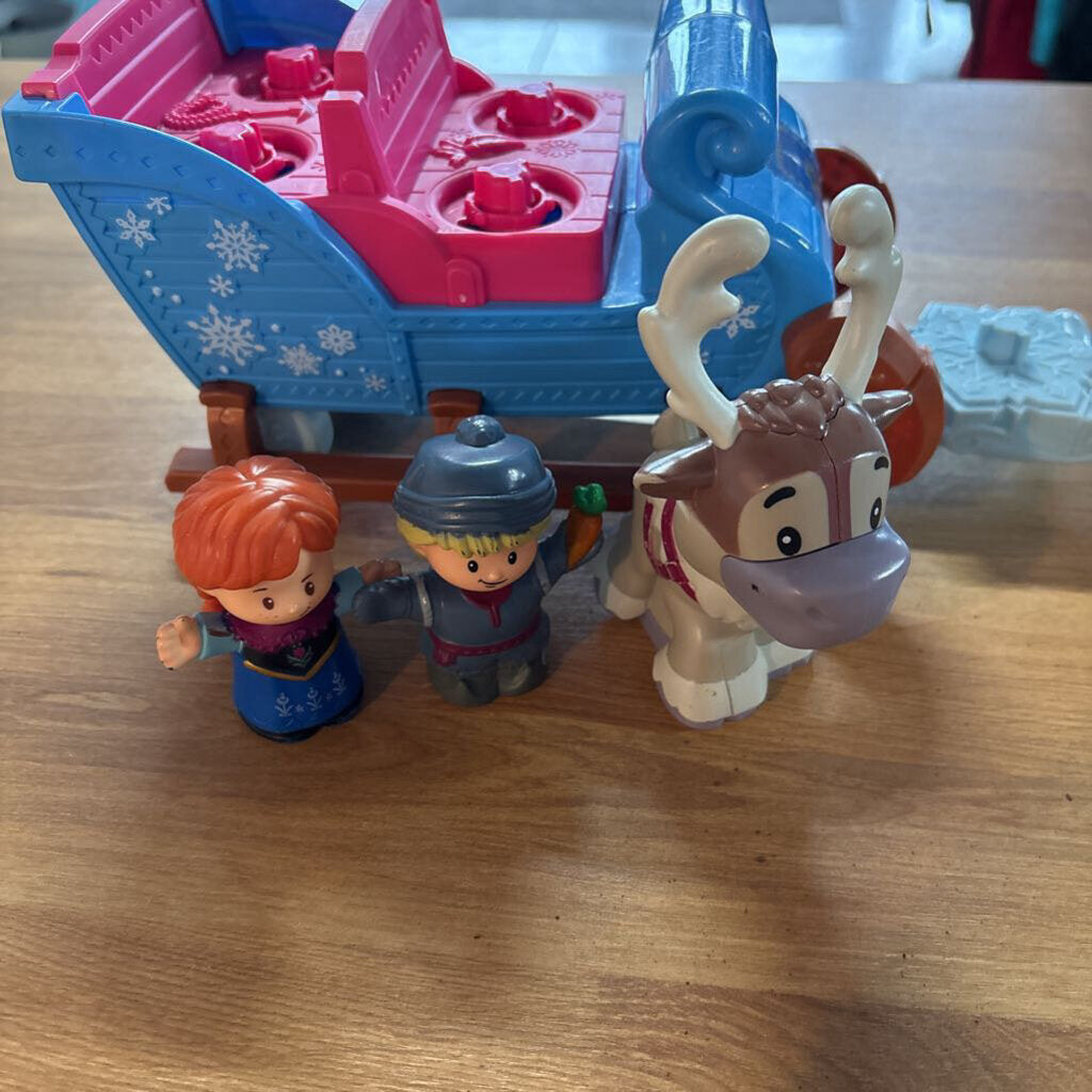 Fisher Price Little People Kristoff's Sleigh