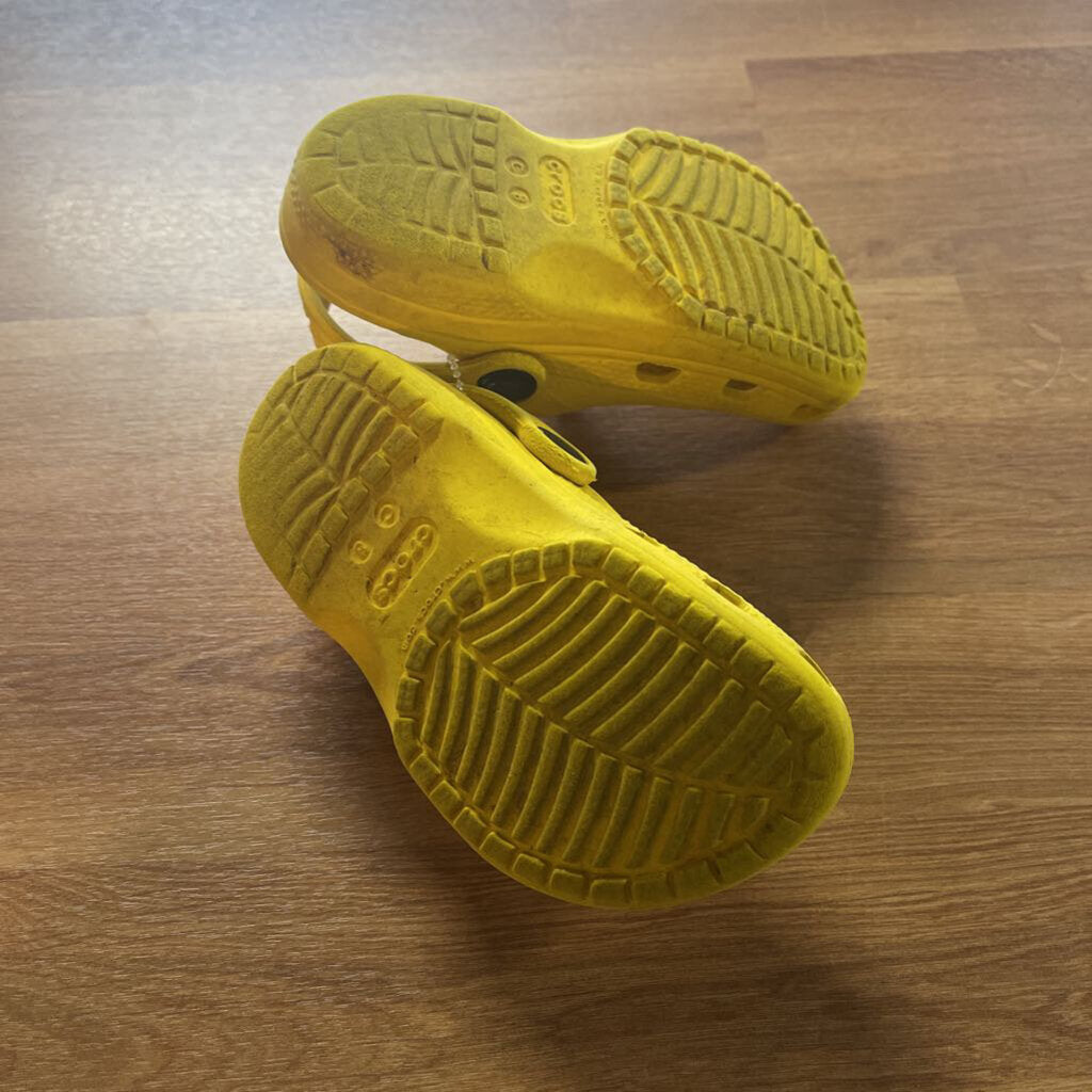 Croc Yellow Shoes 8