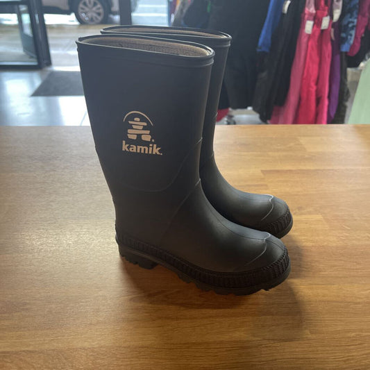 Like New Kamik Rain Boots Black 11